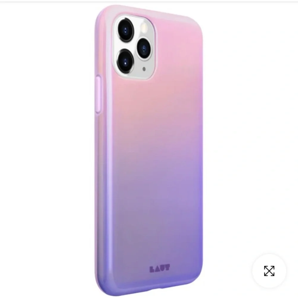 NEW LAUT Heux Fades iPhone 11 Pro Case Lilac Shock Resistant Ombré Pink Purple